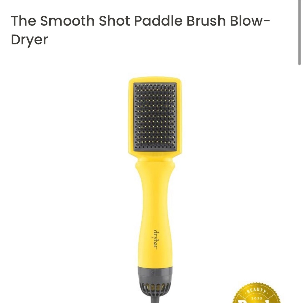 The Smooth Shot Drybar Paddle Brush Blow Dryer
